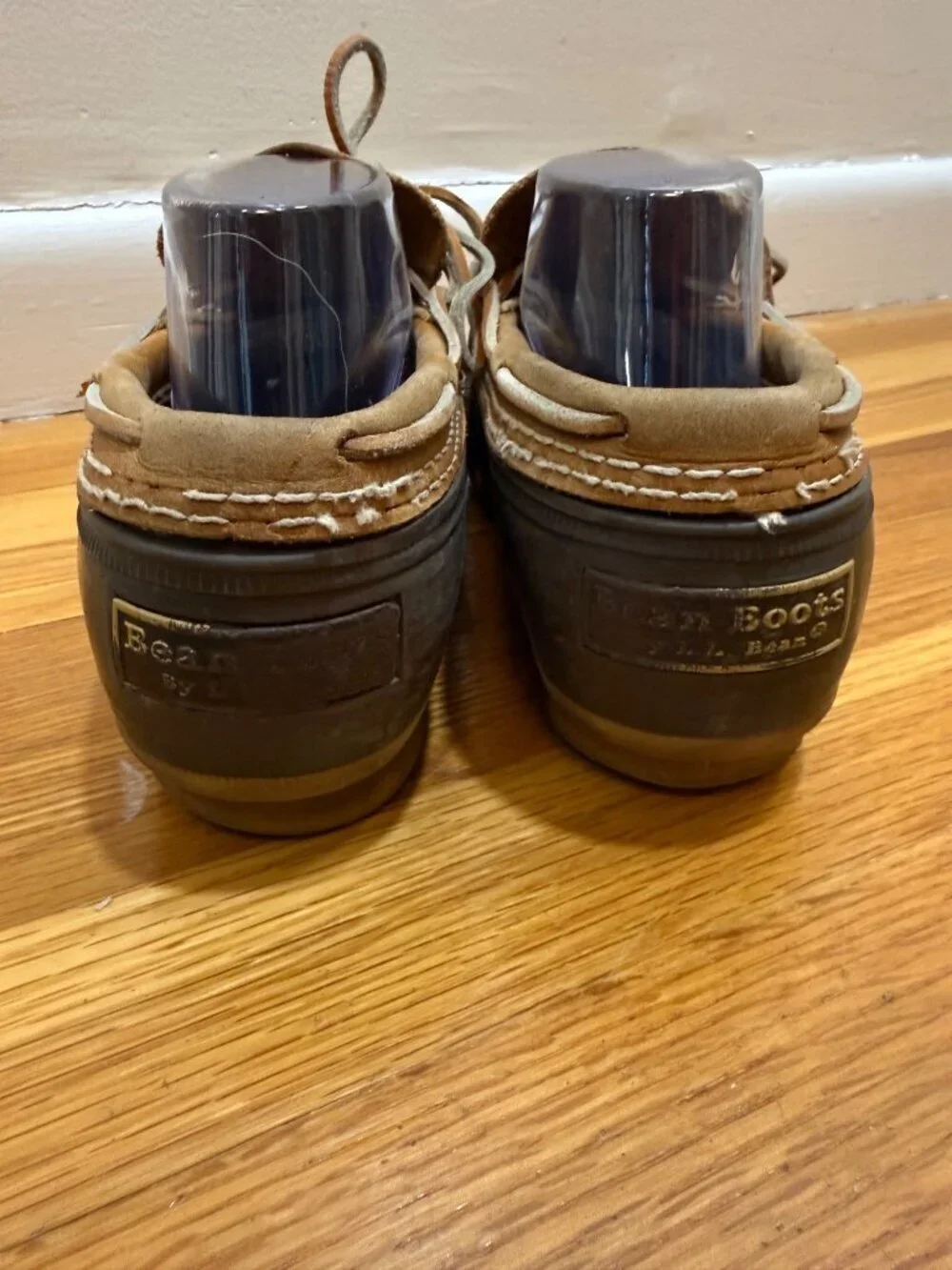 L.L. Bean Moc Low Top Duck Boat Shoes Moccasins Preppy Coastal 9.5